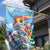 Australia Koala Christmas Garden Flag Santa Claus Ho Ho Ho - Wonder Print Shop