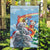 Australia Koala Christmas Garden Flag Santa Claus Ho Ho Ho - Wonder Print Shop