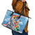 Australia Koala Christmas Leather Tote Bag Santa Claus Ho Ho Ho - Wonder Print Shop
