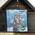 Australia Koala Christmas Quilt Santa Claus Ho Ho Ho - Wonder Print Shop