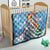 Australia Koala Christmas Quilt Santa Claus Ho Ho Ho - Wonder Print Shop