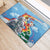 Australia Koala Christmas Rubber Doormat Santa Claus Ho Ho Ho - Wonder Print Shop