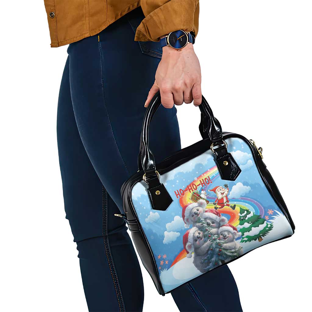 Australia Koala Christmas Shoulder Handbag Santa Claus Ho Ho Ho
