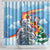 Australia Koala Christmas Shower Curtain Santa Claus Ho Ho Ho
