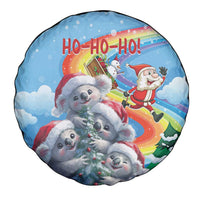 Australia Koala Christmas Spare Tire Cover Santa Claus Ho Ho Ho - Wonder Print Shop