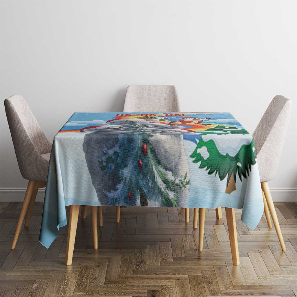Australia Koala Christmas Tablecloth Santa Claus Ho Ho Ho - Wonder Print Shop