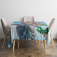 Australia Koala Christmas Tablecloth Santa Claus Ho Ho Ho - Wonder Print Shop