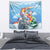 Australia Koala Christmas Tapestry Santa Claus Ho Ho Ho - Wonder Print Shop