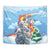 Australia Koala Christmas Tapestry Santa Claus Ho Ho Ho - Wonder Print Shop