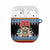 Antigua and Barbuda Christmas AirPods Case Coat Of Arms With Snowman - Wonder Print Shop