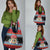 Antigua and Barbuda Christmas Grocery Bag Coat Of Arms With Snowman - Wonder Print Shop