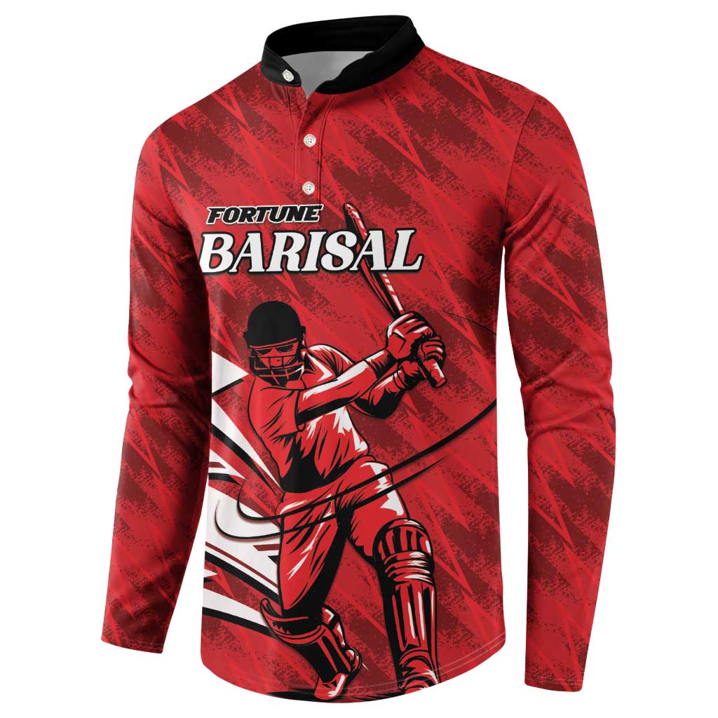 Custom Barishal Cricket Fortune Button Sweatshirt Southern Army Champions - Wonder Print Shop