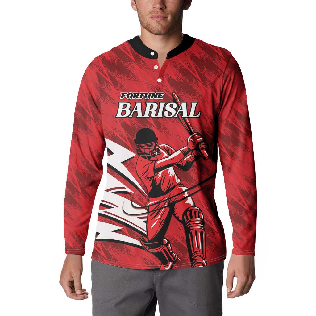 Custom Barishal Cricket Fortune Button Sweatshirt Southern Army Champions - Wonder Print Shop