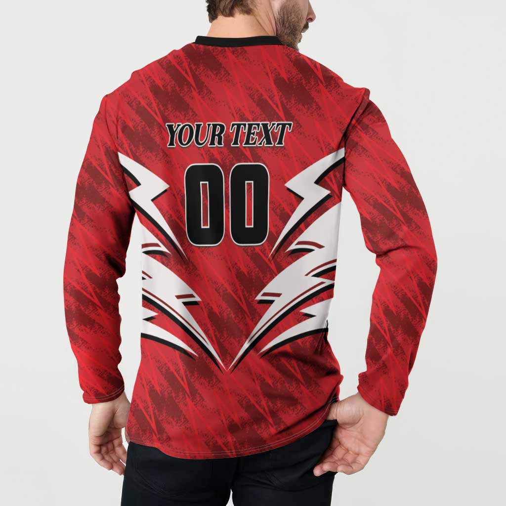 Custom Barishal Cricket Fortune Button Sweatshirt Southern Army Champions - Wonder Print Shop