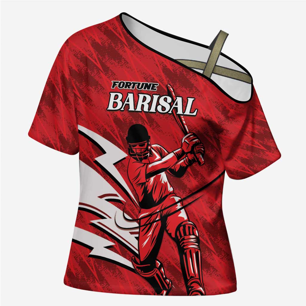 Custom Barishal Cricket Fortune Cross Shoulder Shirt Southern Army Champions - Wonder Print Shop