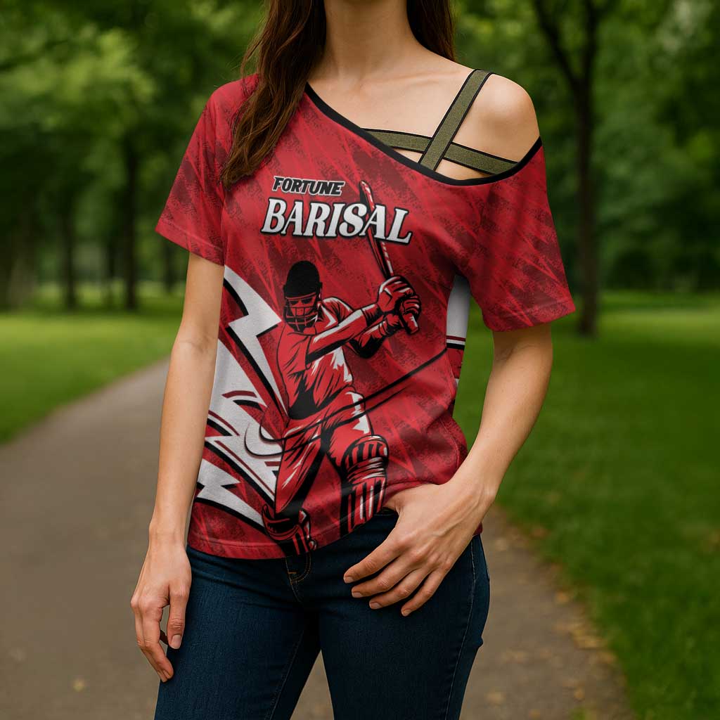 Custom Barishal Cricket Fortune Cross Shoulder Shirt Southern Army Champions - Wonder Print Shop