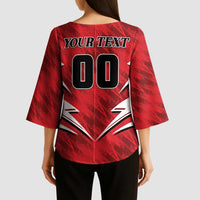 Custom Barishal Cricket Fortune Kimono Sleeve Blouse Southern Army Champions - Wonder Print Shop