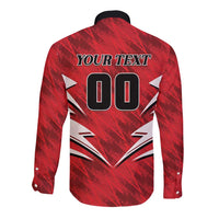 Custom Barishal Cricket Fortune Long Sleeve Button Shirt Southern Army Champions - Wonder Print Shop