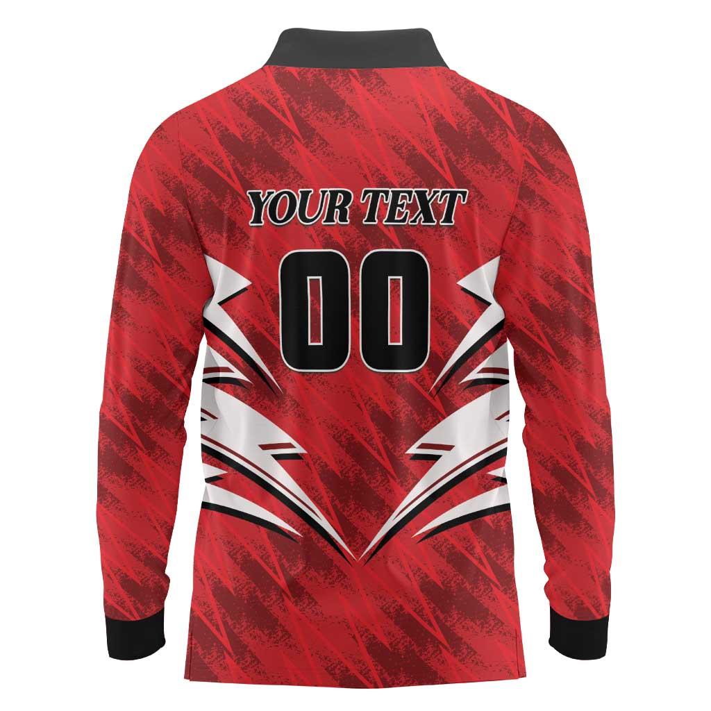 Custom Barishal Cricket Fortune Long Sleeve Polo Shirt Southern Army Champions - Wonder Print Shop