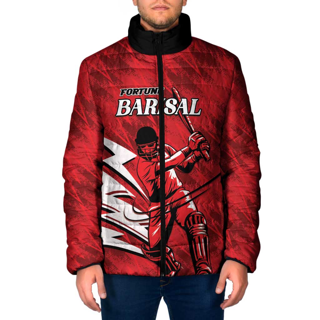 Custom Barishal Cricket Fortune Padded Jacket Southern Army Champions - Wonder Print Shop
