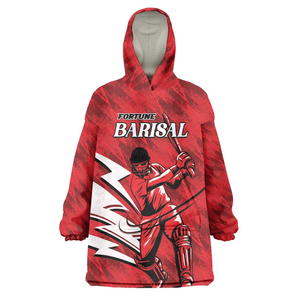 Custom Barishal Cricket Fortune Wearable Blanket Hoodie Southern Army Champions - Wonder Print Shop