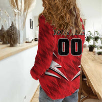 Custom Barishal Cricket Fortune Women Casual Shirt Southern Army Champions - Wonder Print Shop