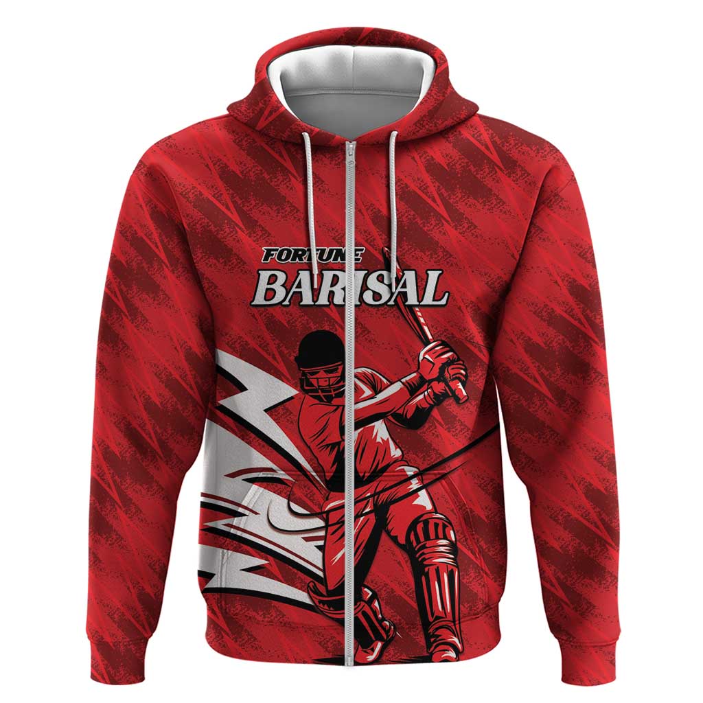 Custom Barishal Cricket Fortune Zip Hoodie Southern Army Champions - Wonder Print Shop
