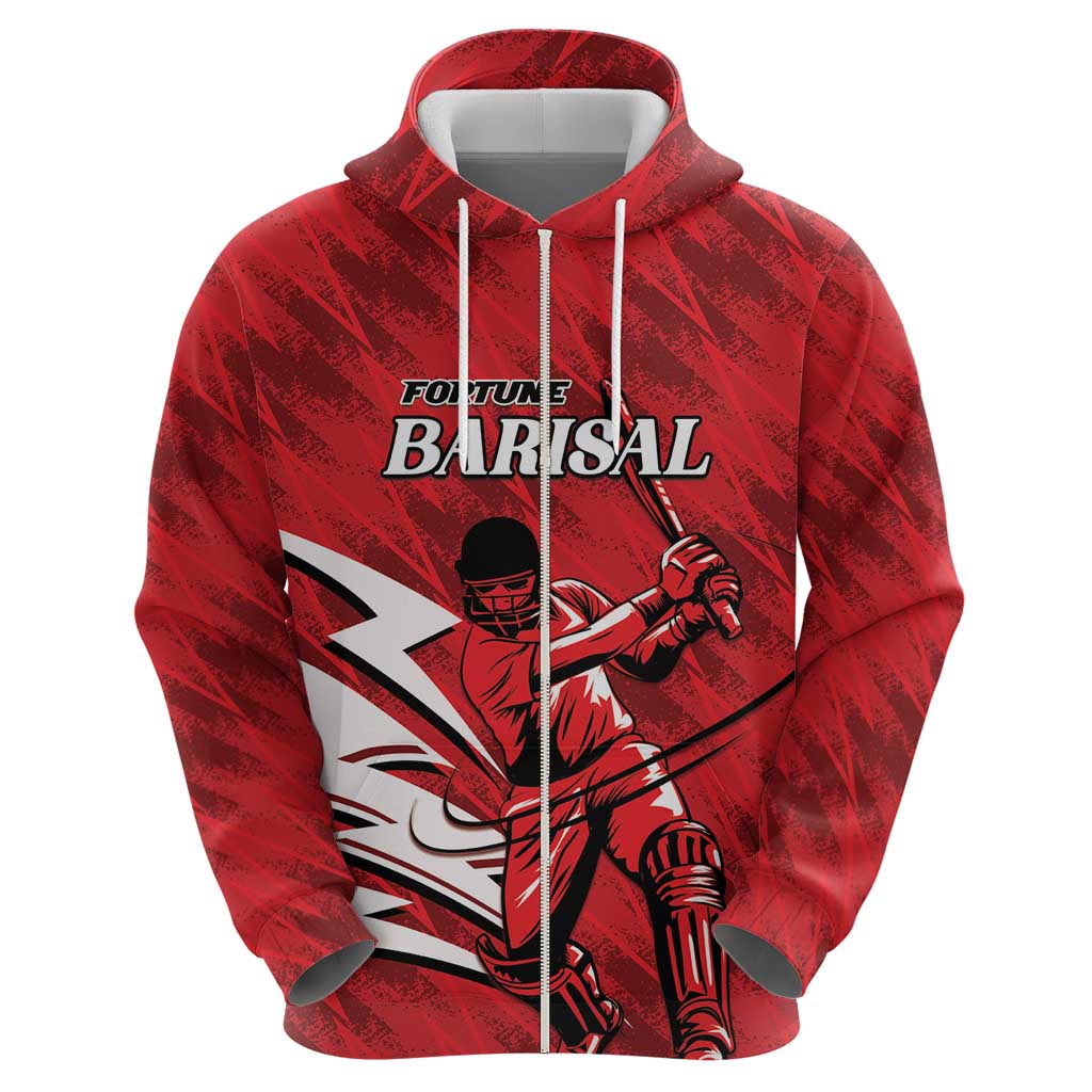 Custom Barishal Cricket Fortune Zip Hoodie Southern Army Champions - Wonder Print Shop