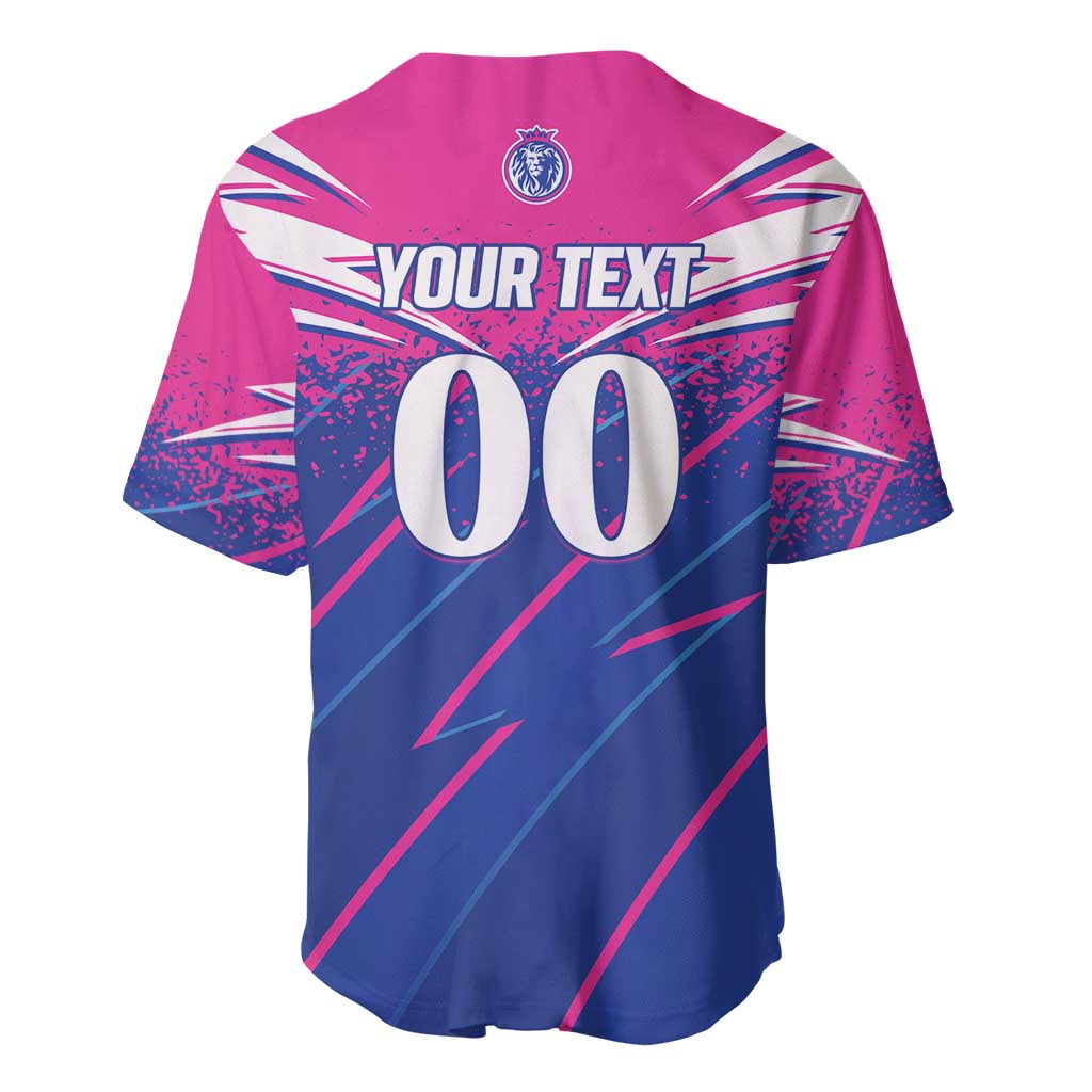 Custom Chittagong Cricket Baseball Jersey Faith Honour Strength - Wonder Print Shop