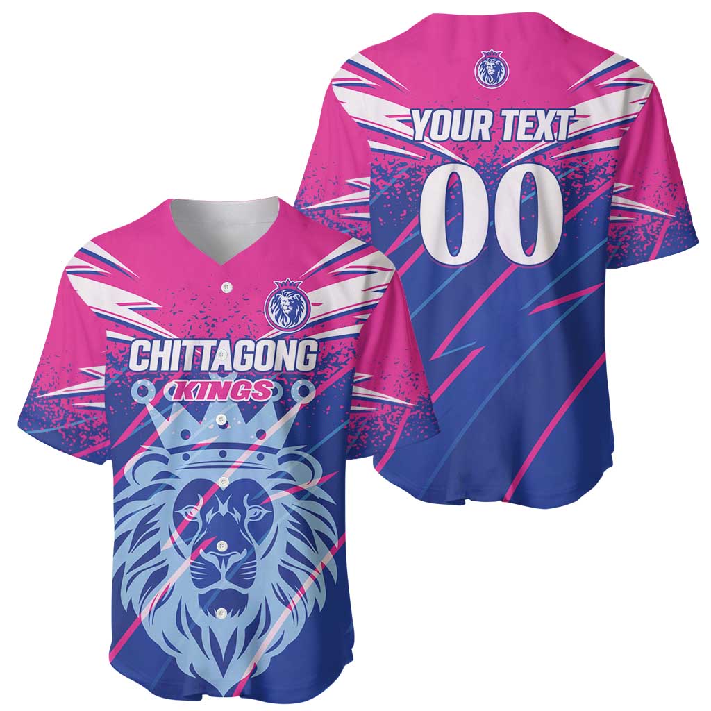 Custom Chittagong Cricket Baseball Jersey Faith Honour Strength - Wonder Print Shop