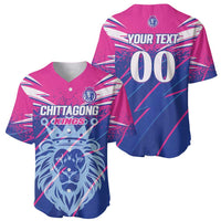 Custom Chittagong Cricket Baseball Jersey Faith Honour Strength - Wonder Print Shop