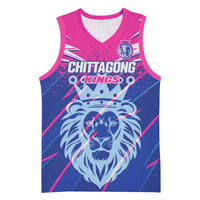 Custom Chittagong Cricket Basketball Jersey Faith Honour Strength - Wonder Print Shop