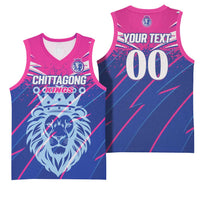 Custom Chittagong Cricket Basketball Jersey Faith Honour Strength - Wonder Print Shop