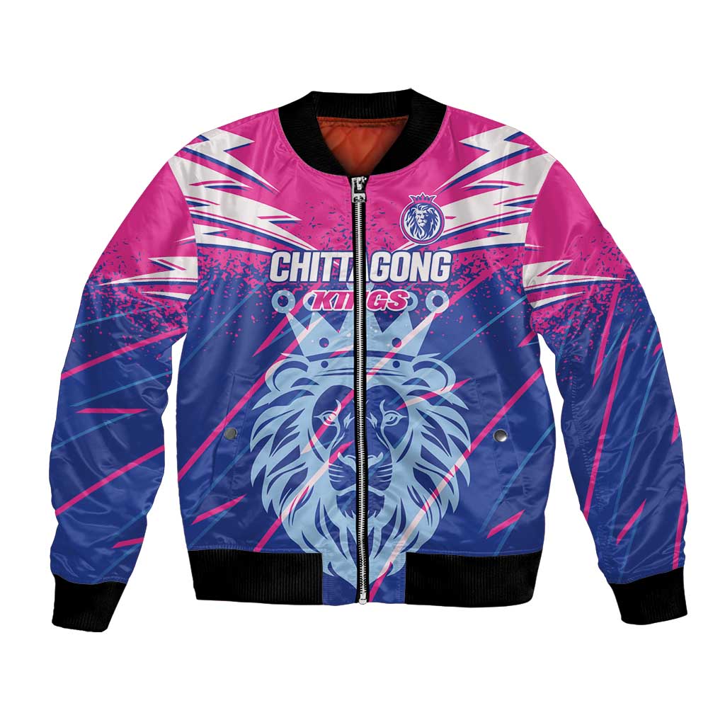 Custom Chittagong Cricket Bomber Jacket Faith Honour Strength - Wonder Print Shop