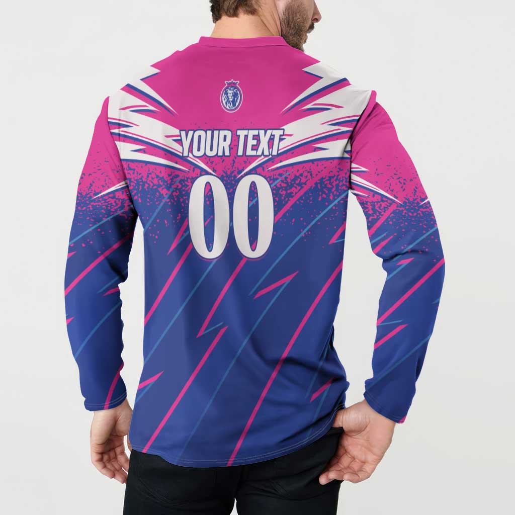 Custom Chittagong Cricket Button Sweatshirt Faith Honour Strength - Wonder Print Shop