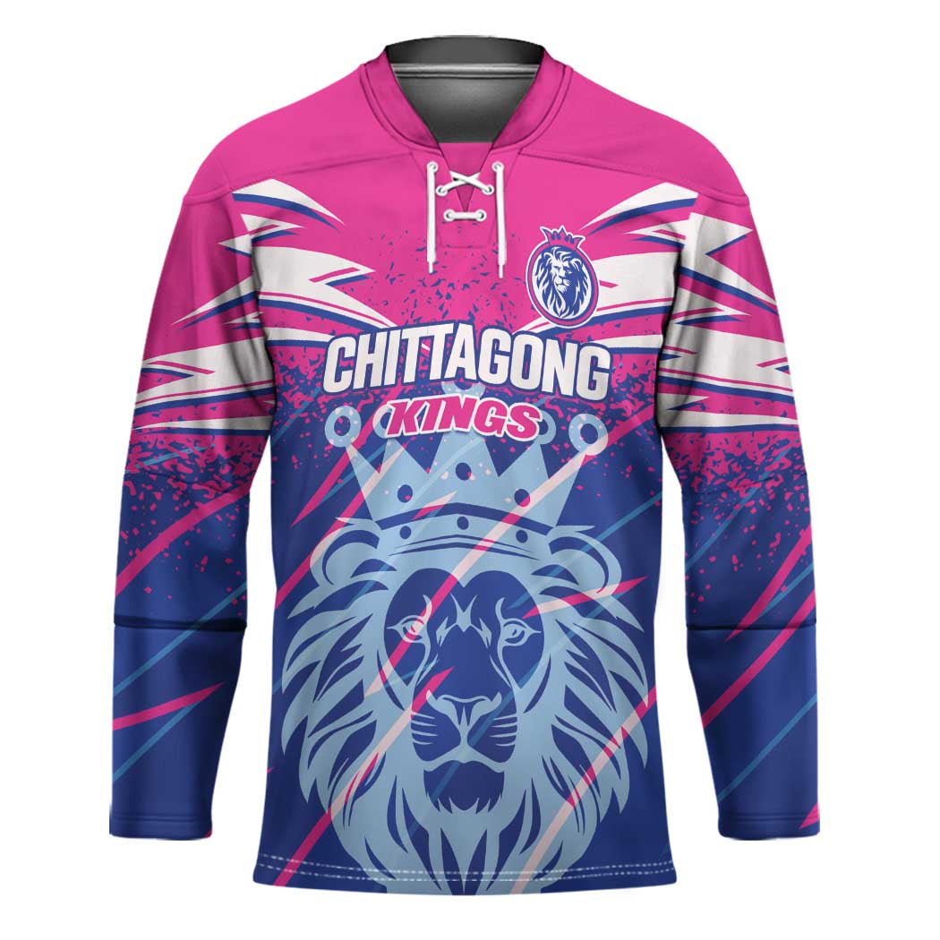 Custom Chittagong Cricket Hockey Jersey Faith Honour Strength - Wonder Print Shop