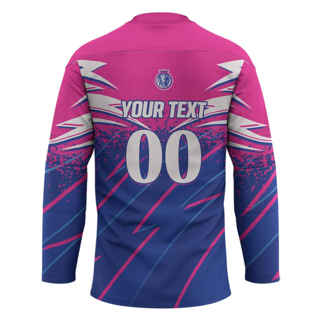 Custom Chittagong Cricket Hockey Jersey Faith Honour Strength - Wonder Print Shop
