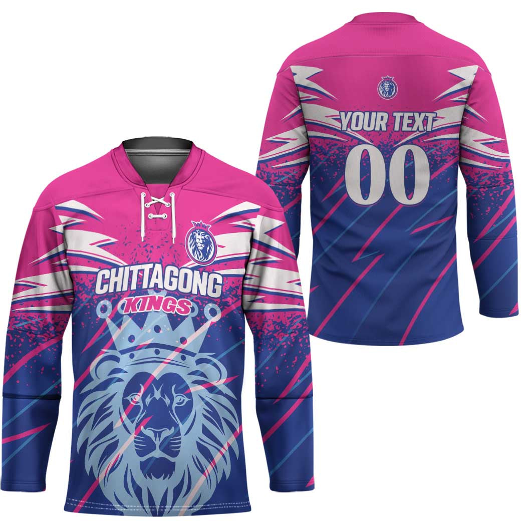 Custom Chittagong Cricket Hockey Jersey Faith Honour Strength - Wonder Print Shop
