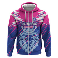 Custom Chittagong Cricket Hoodie Faith Honour Strength - Wonder Print Shop