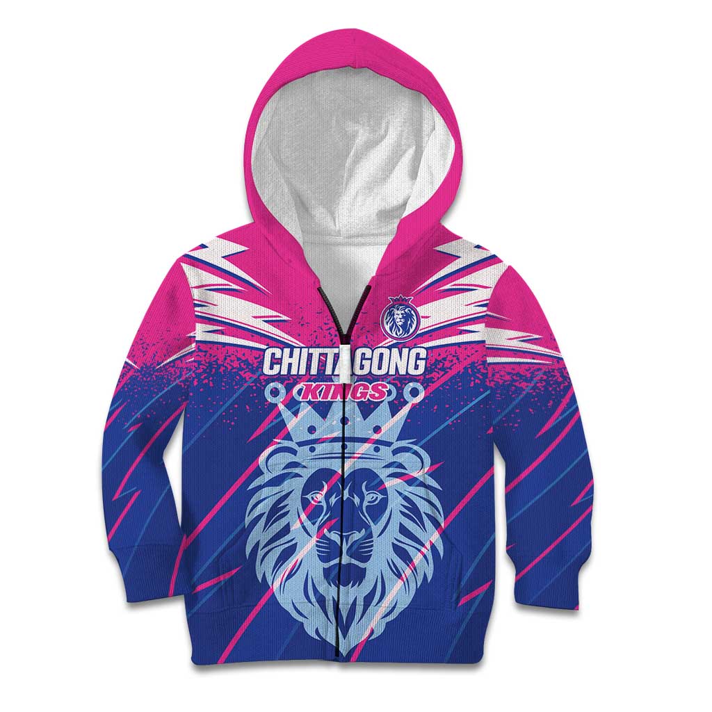 Custom Chittagong Cricket Kid Hoodie Faith Honour Strength - Wonder Print Shop