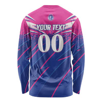 Custom Chittagong Cricket Long Sleeve Shirt Faith Honour Strength - Wonder Print Shop