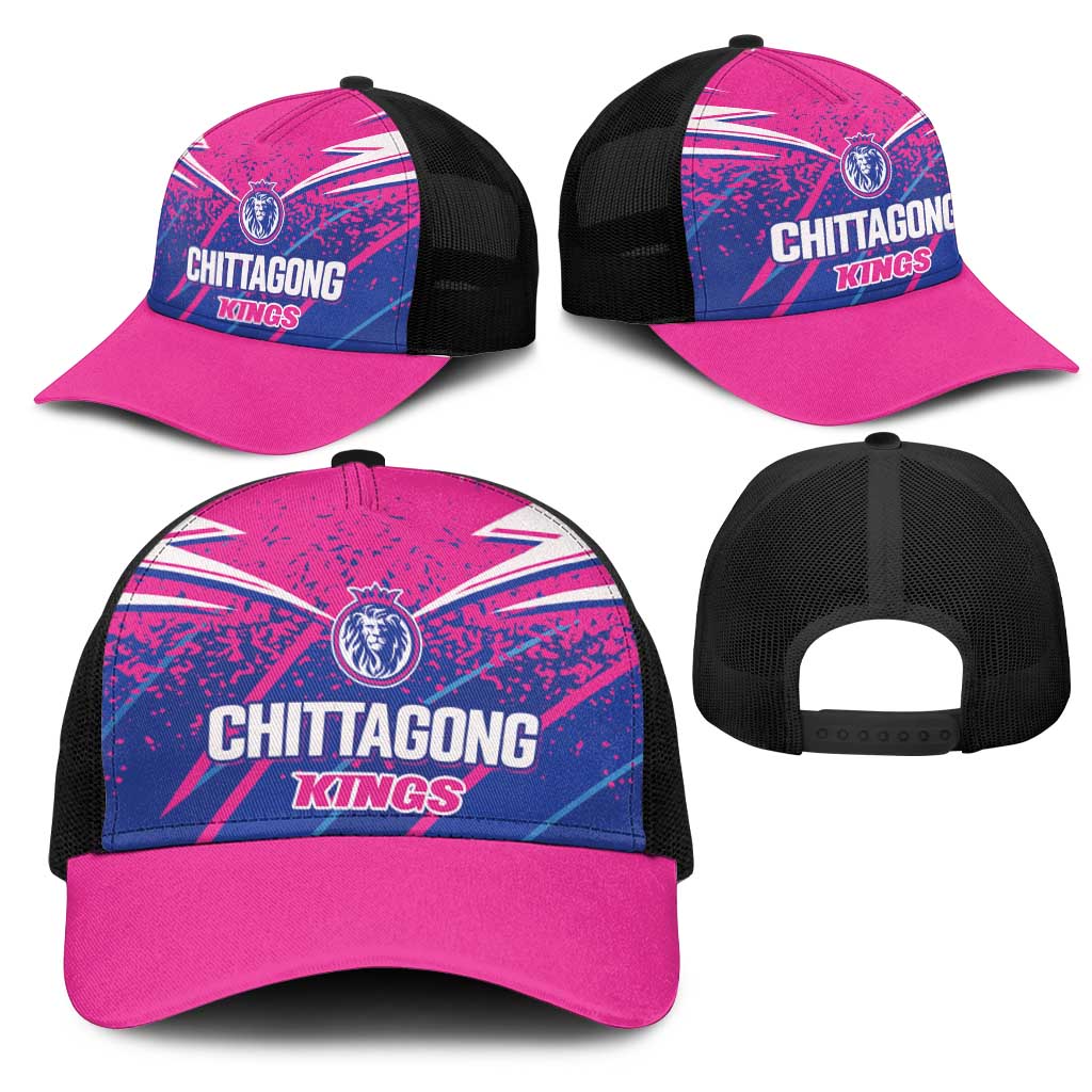 Chittagong Cricket Mesh Trucker Cap Faith Honour Strength - Wonder Print Shop
