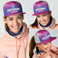 Chittagong Cricket Mesh Trucker Cap Faith Honour Strength - Wonder Print Shop