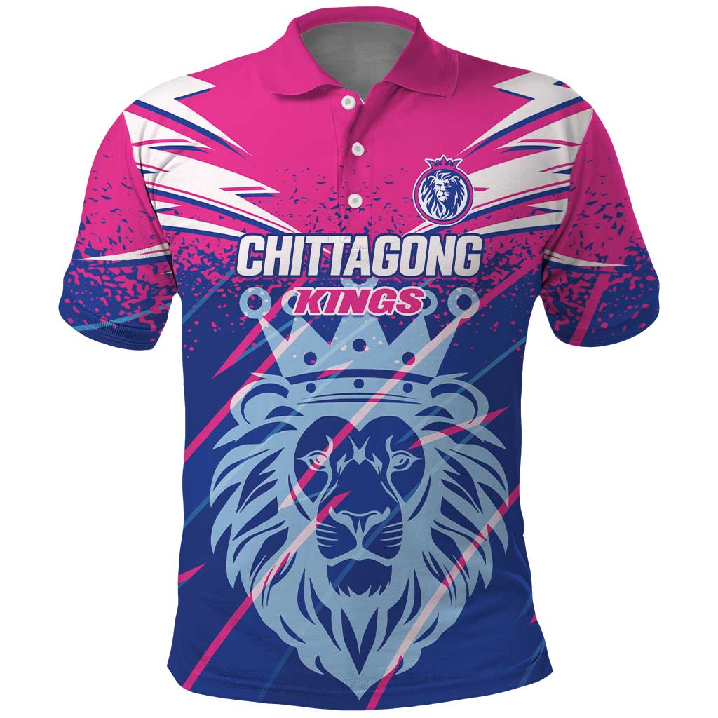 Custom Chittagong Cricket Polo Shirt Faith Honour Strength - Wonder Print Shop