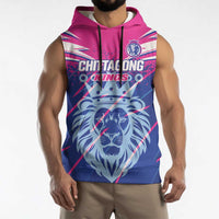 Custom Chittagong Cricket Sleeveless Hoodie Faith Honour Strength - Wonder Print Shop