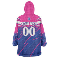 Custom Chittagong Cricket Wearable Blanket Hoodie Faith Honour Strength - Wonder Print Shop