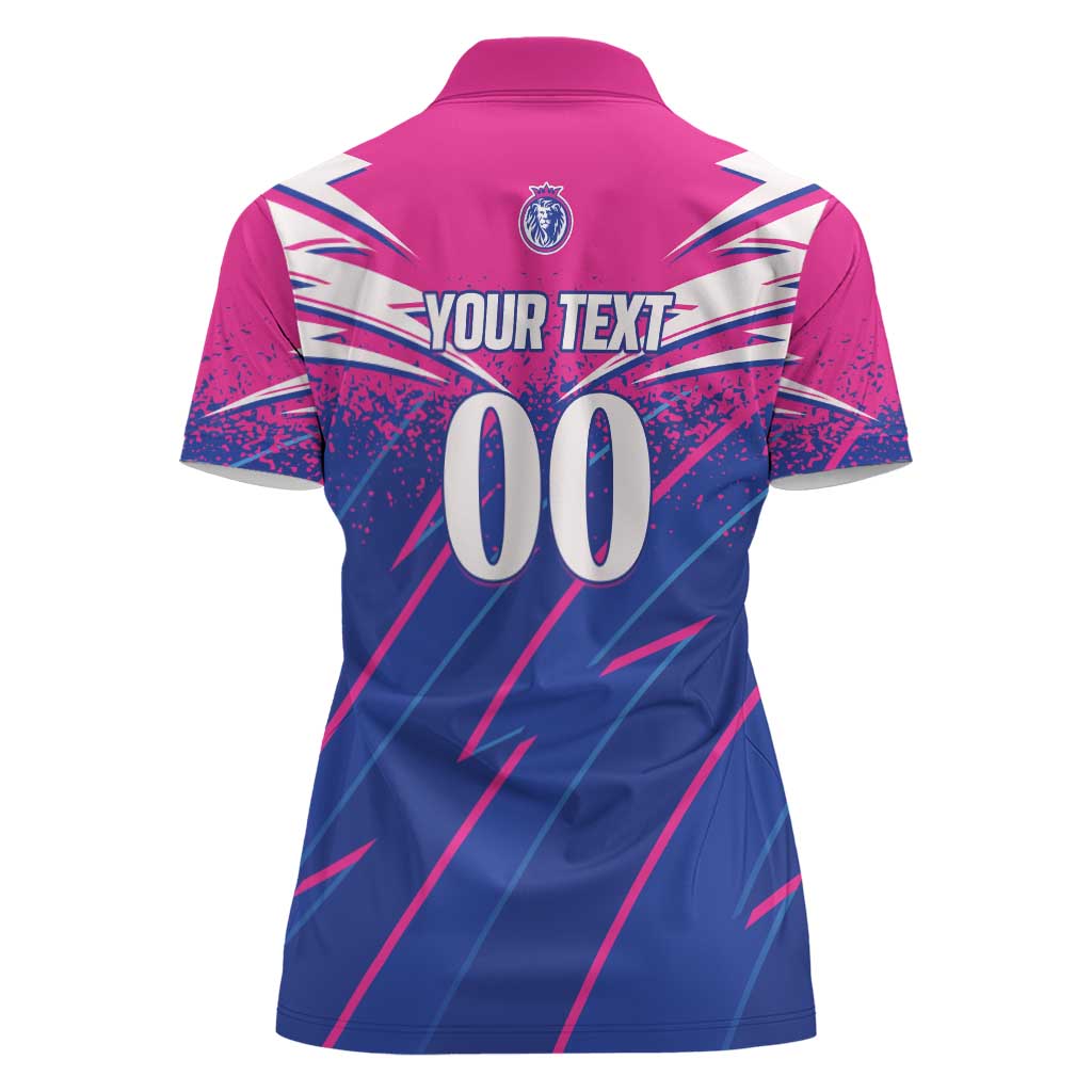 Custom Chittagong Cricket Women Polo Shirt Faith Honour Strength - Wonder Print Shop
