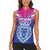 Custom Chittagong Cricket Women Sleeveless Polo Shirt Faith Honour Strength - Wonder Print Shop