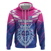 Custom Chittagong Cricket Zip Hoodie Faith Honour Strength - Wonder Print Shop