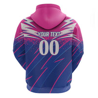 Custom Chittagong Cricket Zip Hoodie Faith Honour Strength - Wonder Print Shop